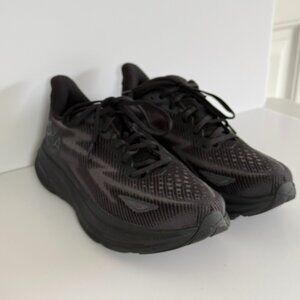 HOKA ONE ONE Clifton 9 Black Sneakers  for Women